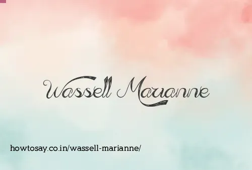 Wassell Marianne