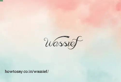 Wassief