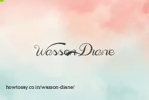Wasson Diane