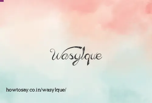 Wasylque