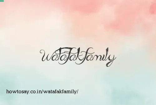 Watafakfamily