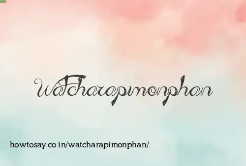 Watcharapimonphan