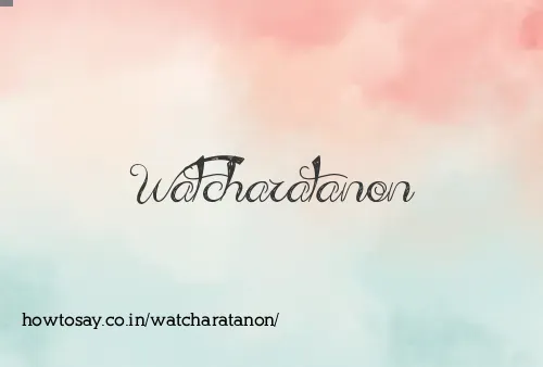 Watcharatanon