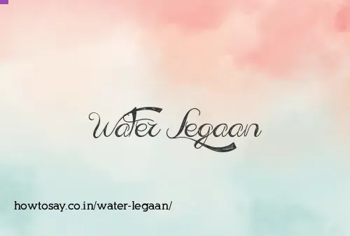 Water Legaan