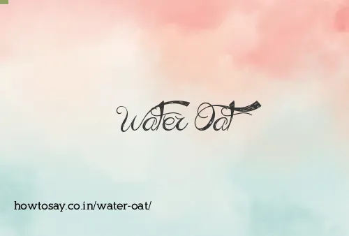 Water Oat
