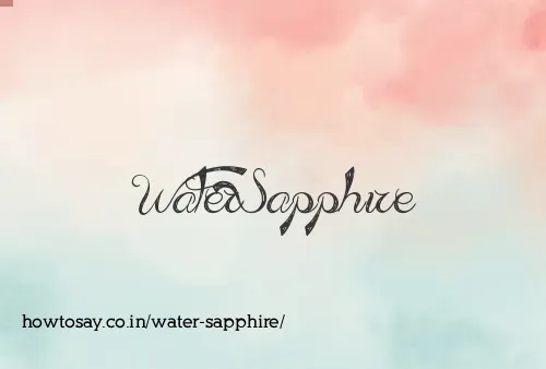 Water Sapphire