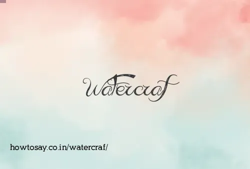 Watercraf