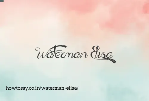 Waterman Elisa