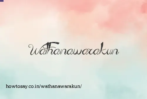 Wathanawarakun