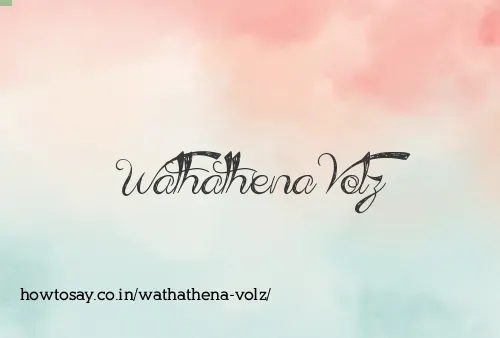 Wathathena Volz