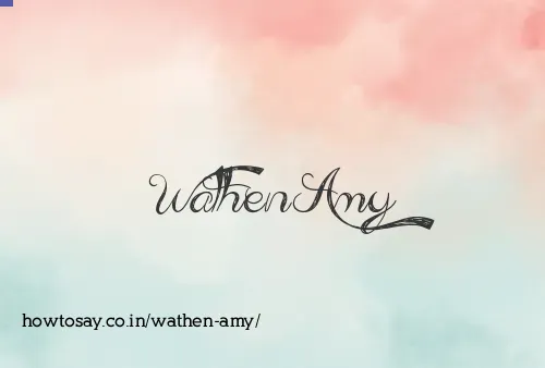 Wathen Amy