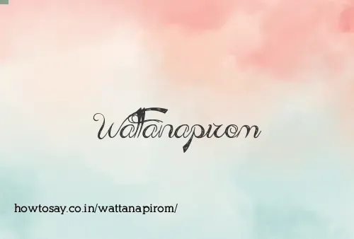 Wattanapirom