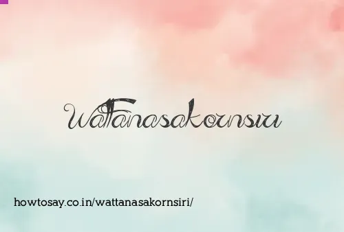 Wattanasakornsiri