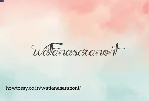 Wattanasaranont