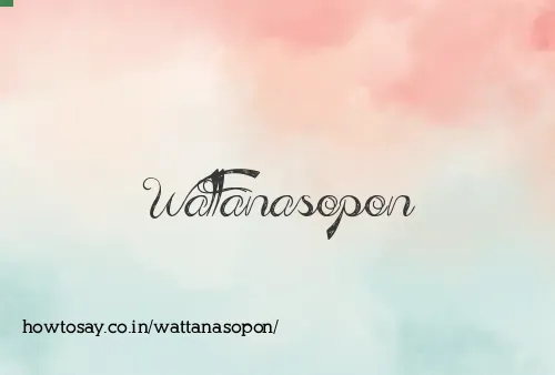 Wattanasopon