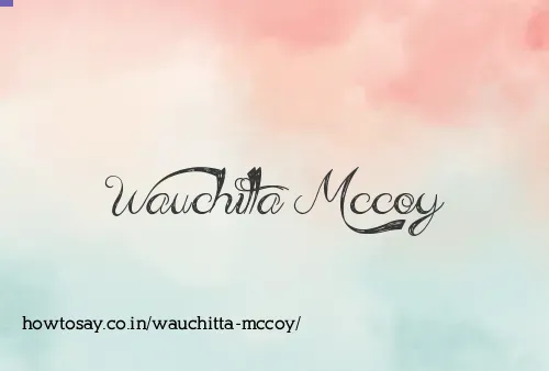 Wauchitta Mccoy