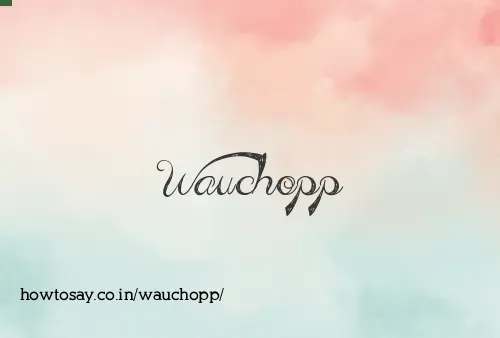 Wauchopp