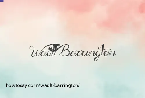 Wault Barrington