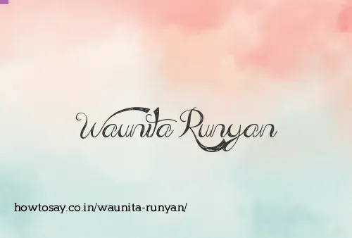 Waunita Runyan