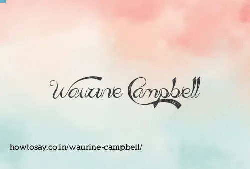 Waurine Campbell