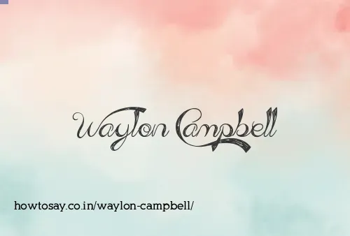 Waylon Campbell