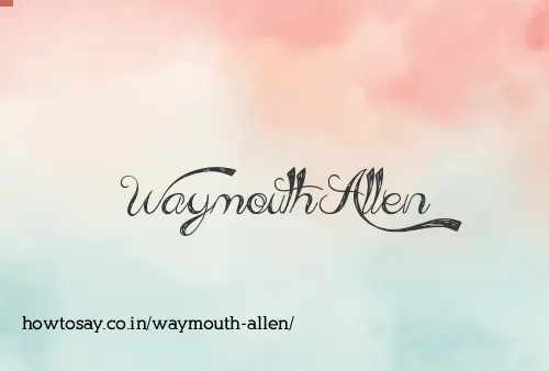Waymouth Allen