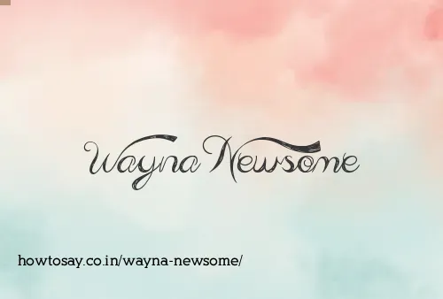 Wayna Newsome