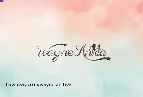 Wayne Anttila