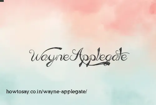 Wayne Applegate