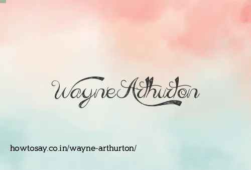 Wayne Arthurton