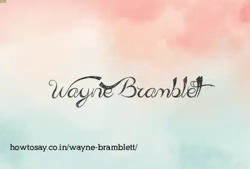 Wayne Bramblett