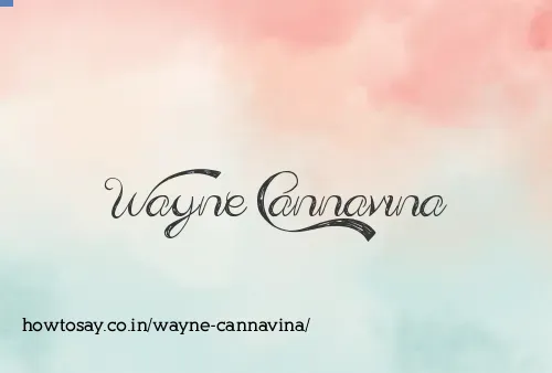 Wayne Cannavina