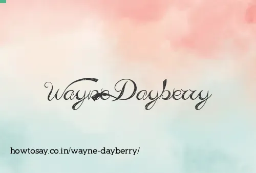 Wayne Dayberry