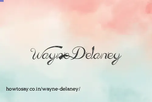 Wayne Delaney