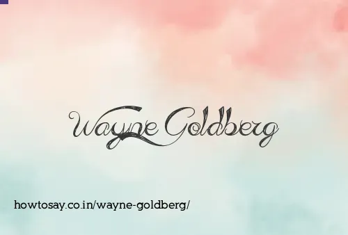 Wayne Goldberg