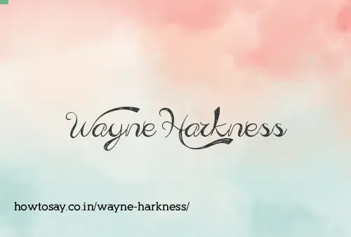 Wayne Harkness