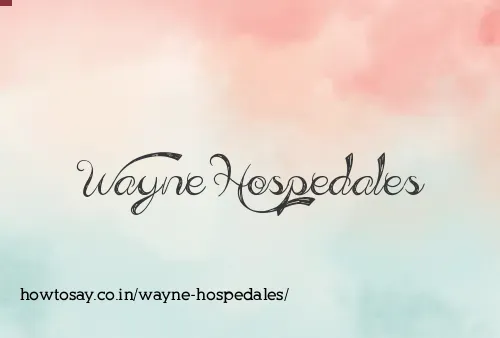 Wayne Hospedales