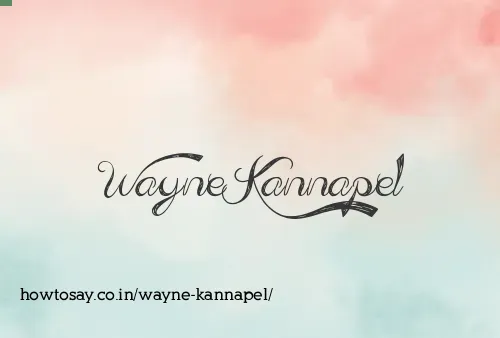 Wayne Kannapel