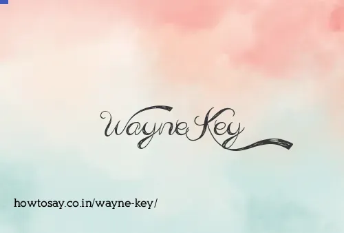 Wayne Key