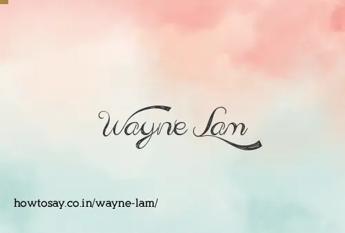 Wayne Lam