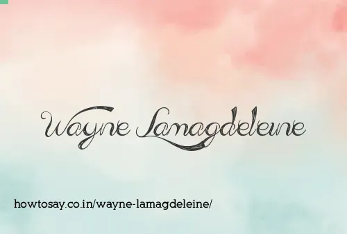 Wayne Lamagdeleine