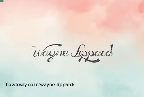 Wayne Lippard