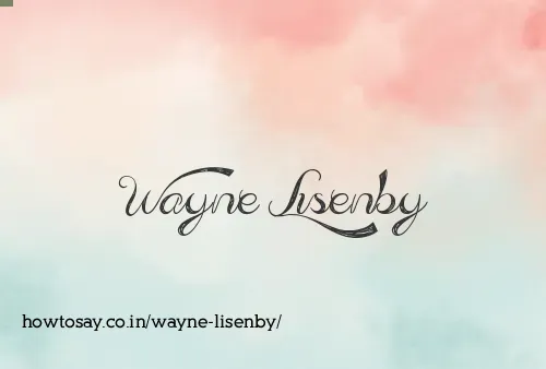 Wayne Lisenby