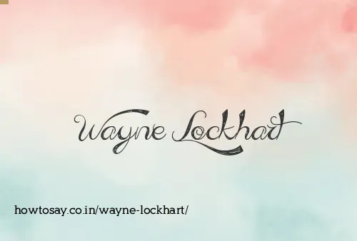 Wayne Lockhart