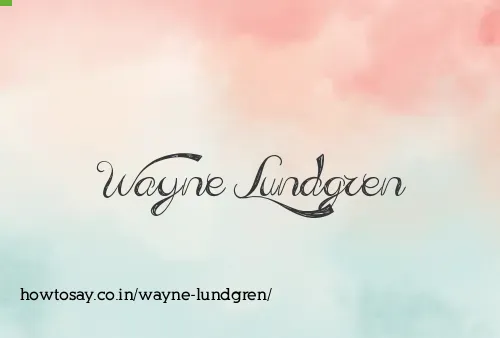 Wayne Lundgren