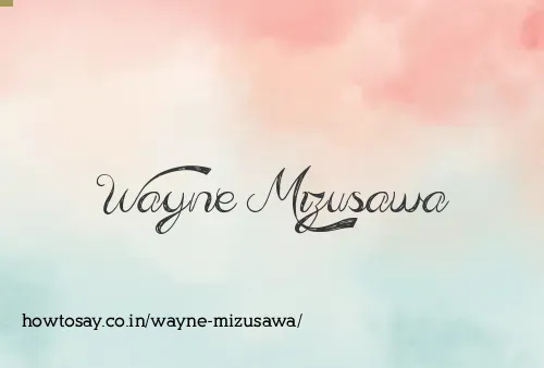 Wayne Mizusawa