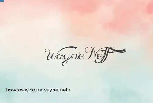 Wayne Neff