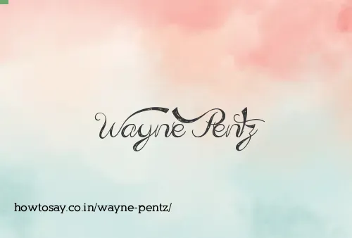Wayne Pentz