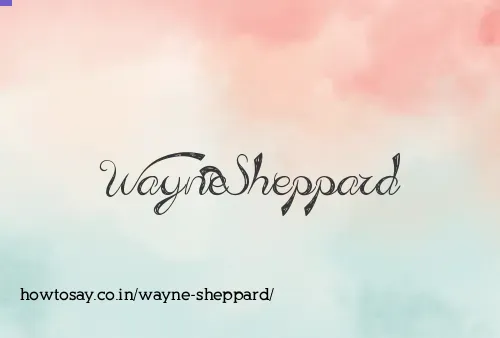 Wayne Sheppard