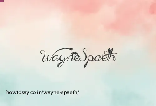 Wayne Spaeth